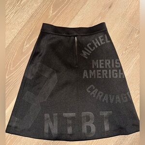 Wood Wood A Skirt (black zipper)